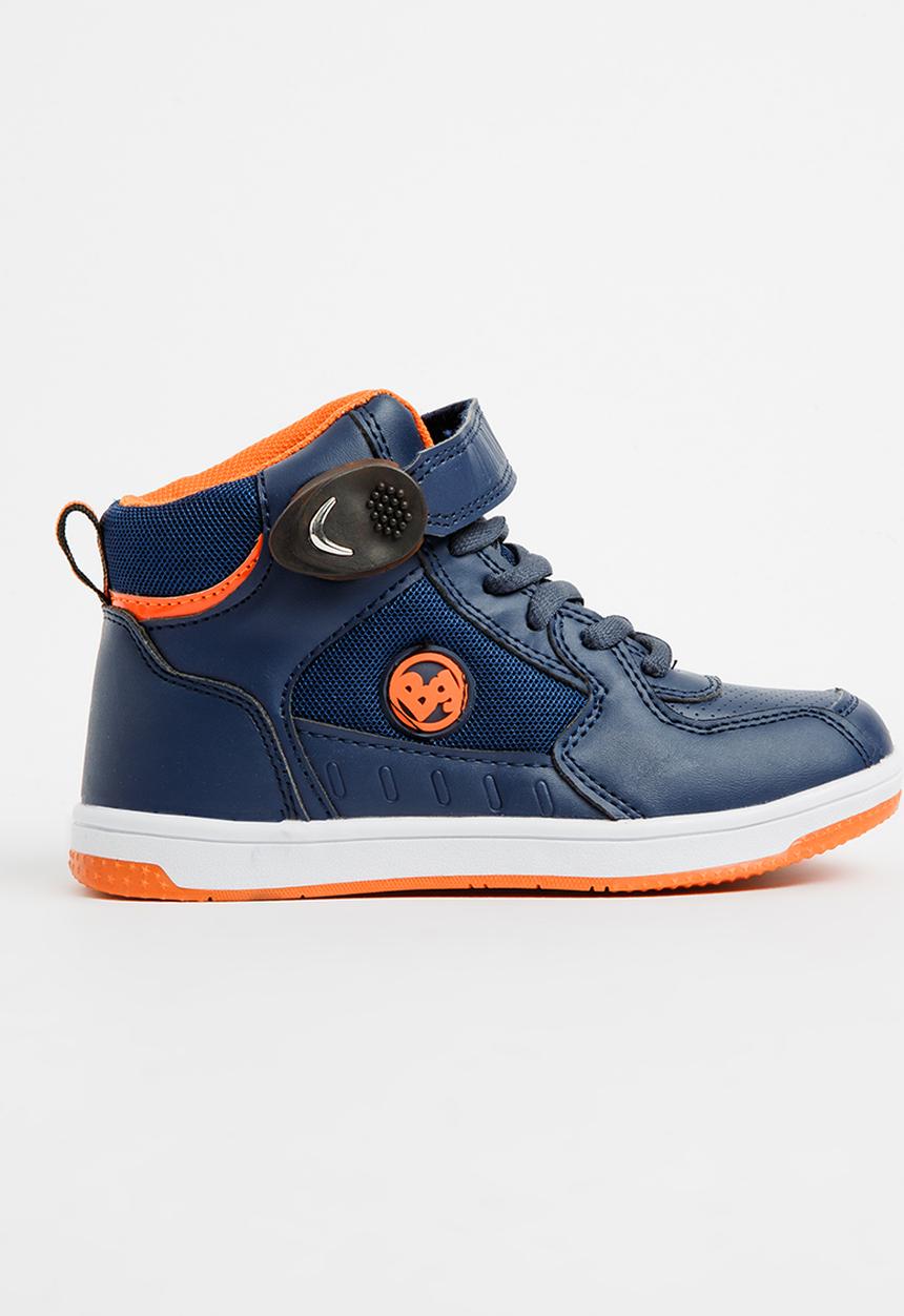 Bubblegummers - High Top Lace Up Sneaker Blue