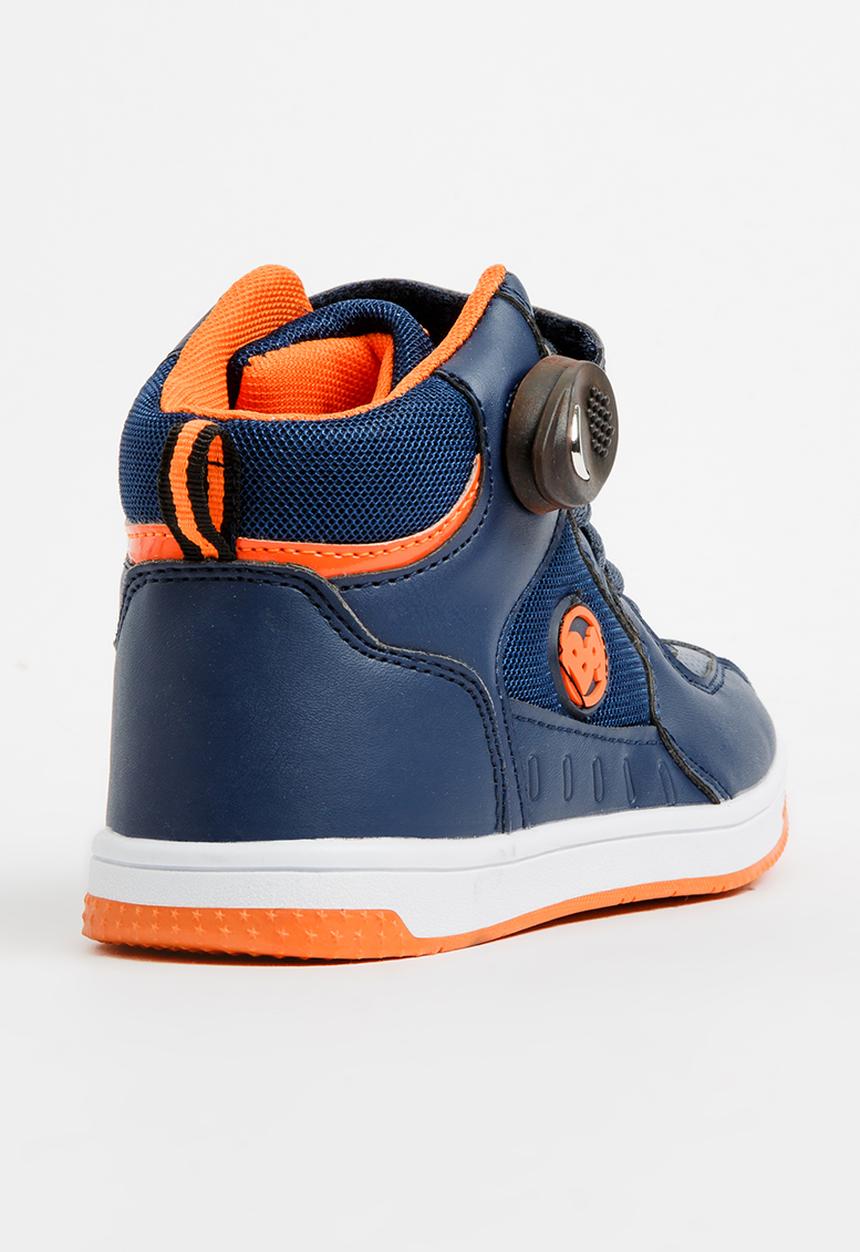 Bubblegummers - High Top Lace Up Sneaker Blue