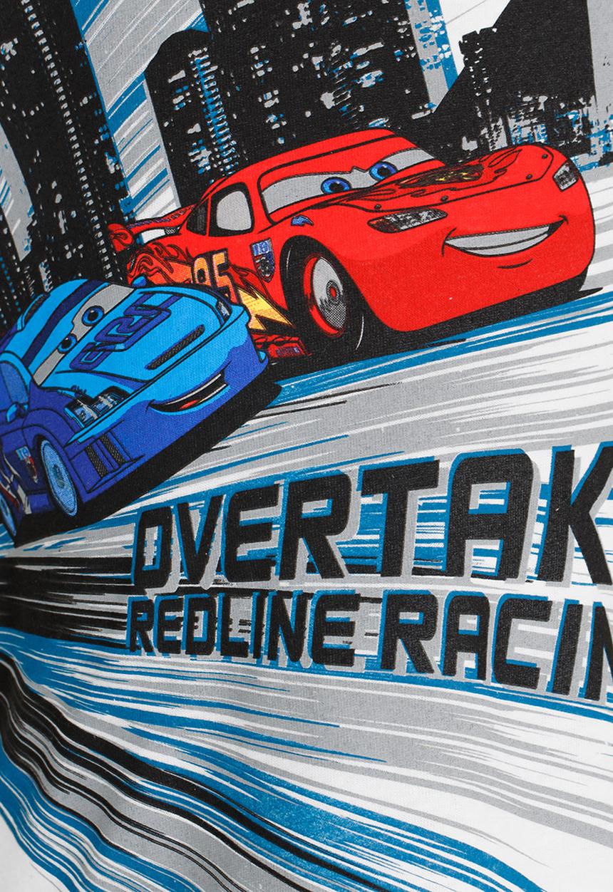 Pop Candy - Lightning McQueen Tee White