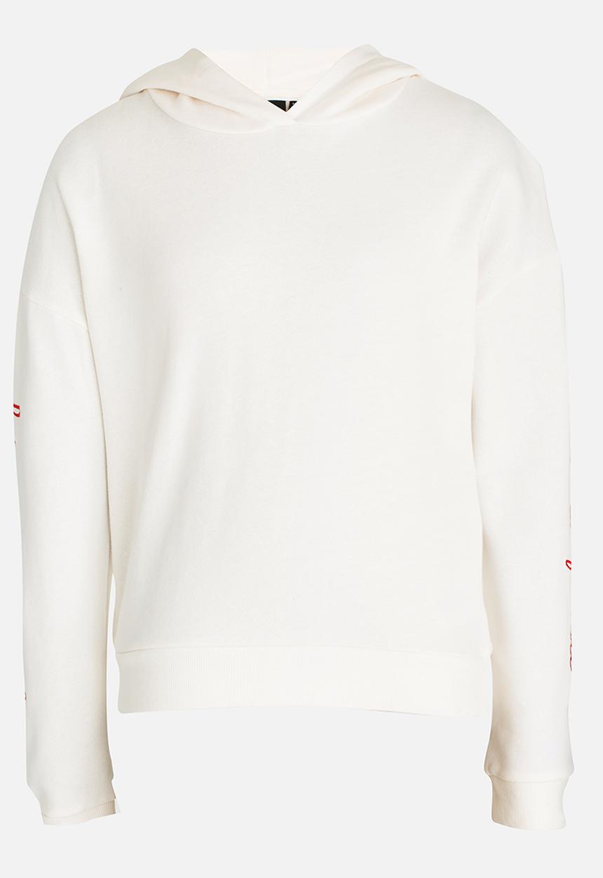 Name It - Long Sleeve  Hoodie Off White