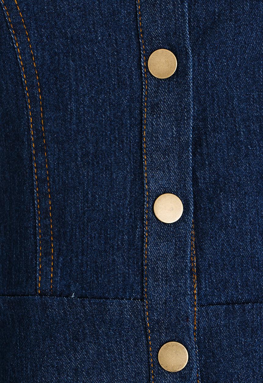 Pop Candy - Denim Dress Blue