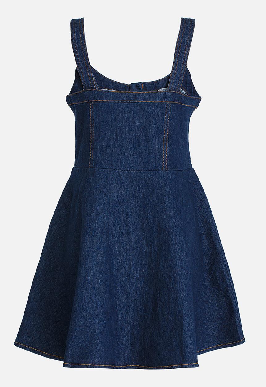 Pop Candy - Denim Dress Blue