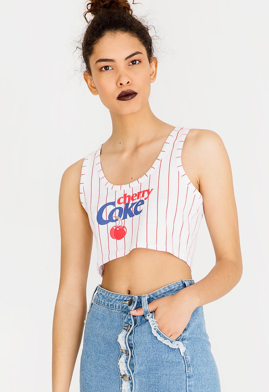 Forever21 - Cropped T-shirt White