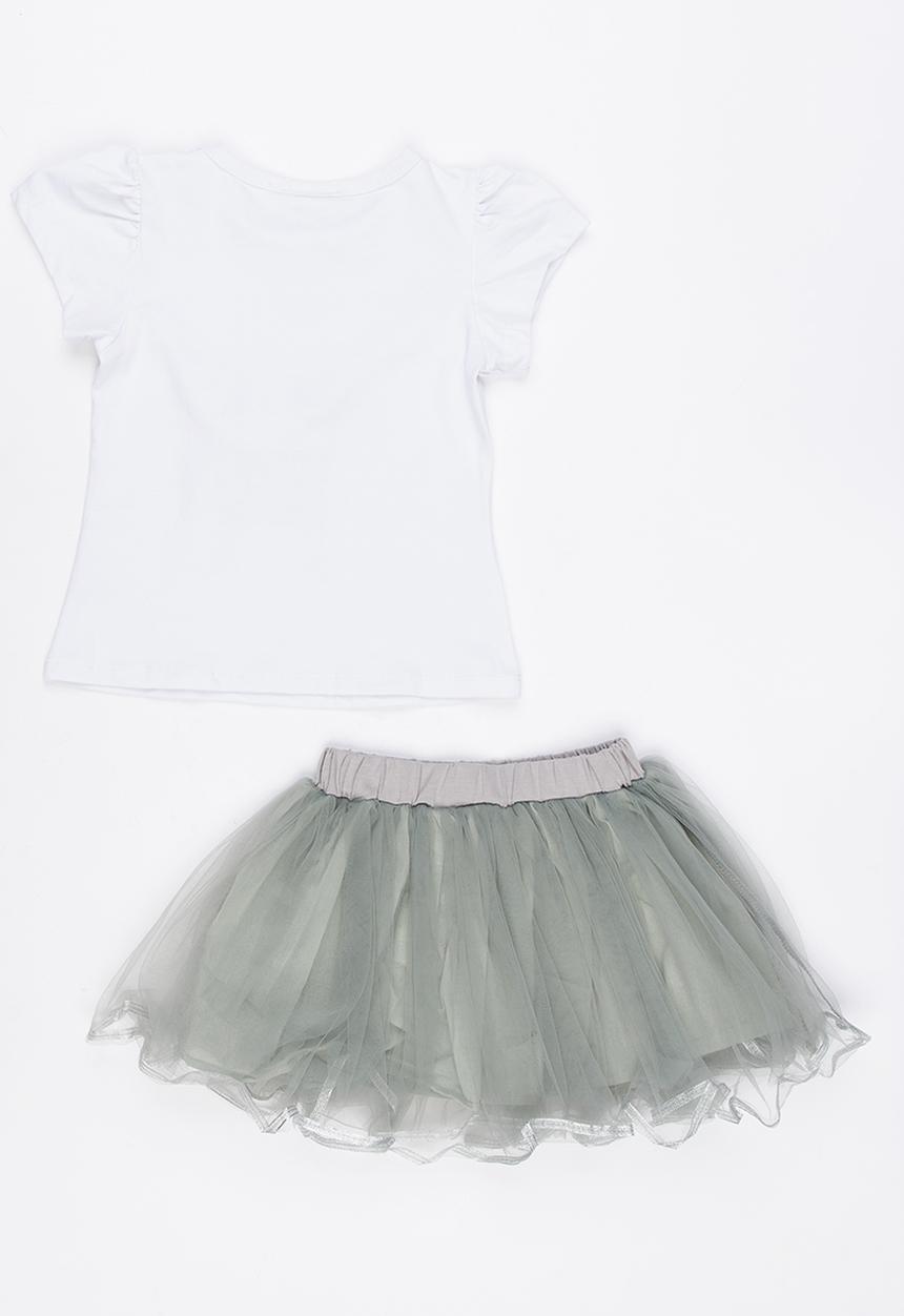 Pop Candy - Short Sleeve   Dress White