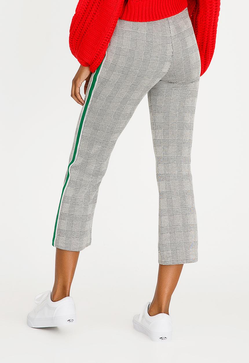 Forever21 - Stripe Detail Pants Grey