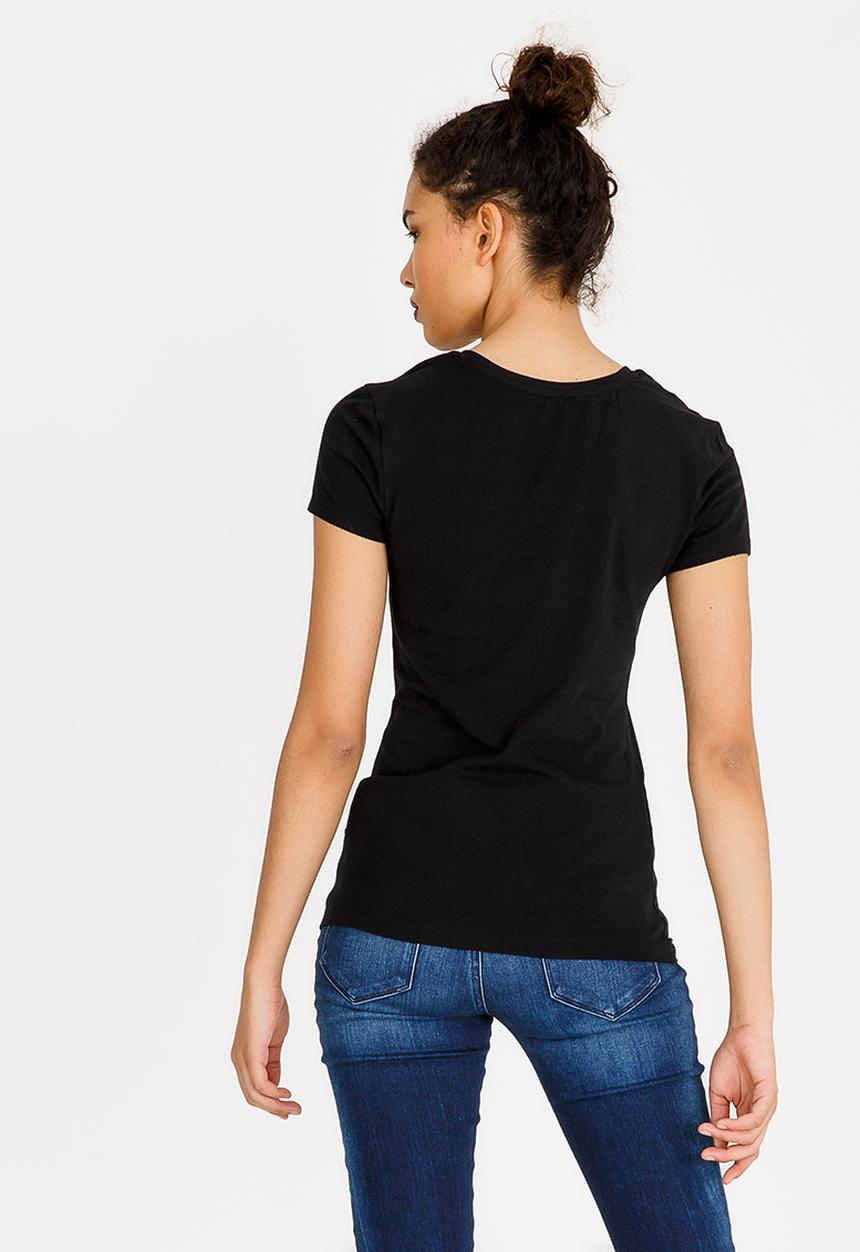 GUESS - Guess Embellishment Detail Tee Black