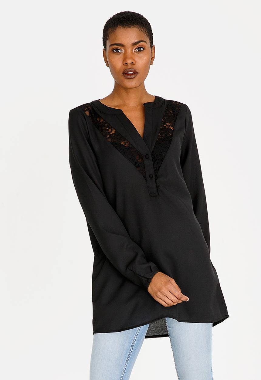 Vero Moda - Clare Lace Shirt Black