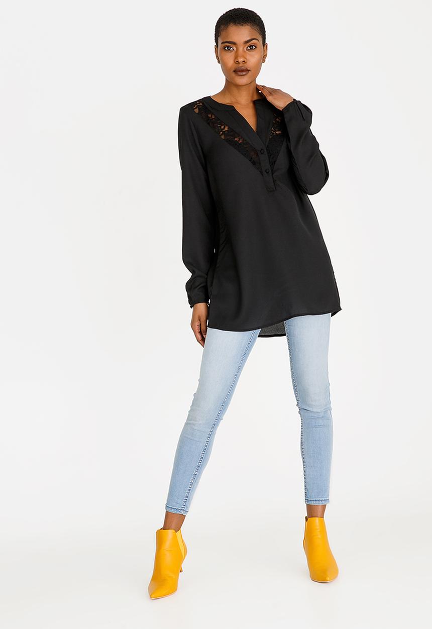 Vero Moda - Clare Lace Shirt Black
