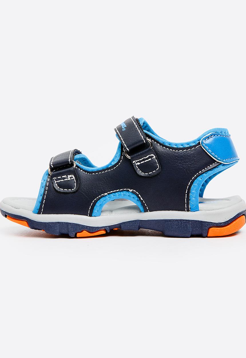 Bubblegummers - Velcro Strapped Sandals Multi-colour