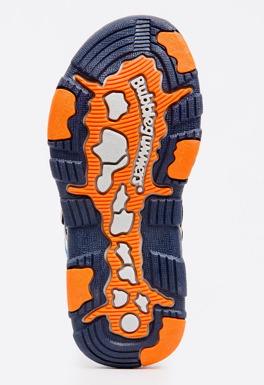 Bubblegummers - Velcro Strapped Sandals Multi-colour