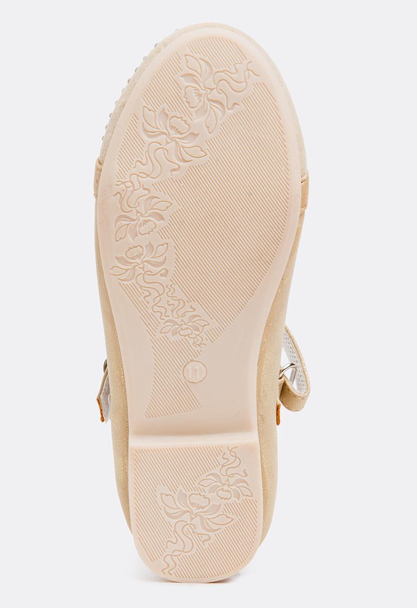 Bubblegummers - Embellished Pump Gold