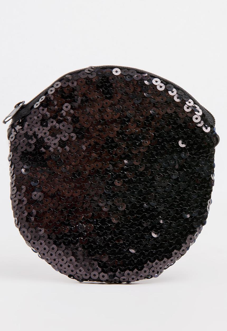 Name It - Sequin  bag Black
