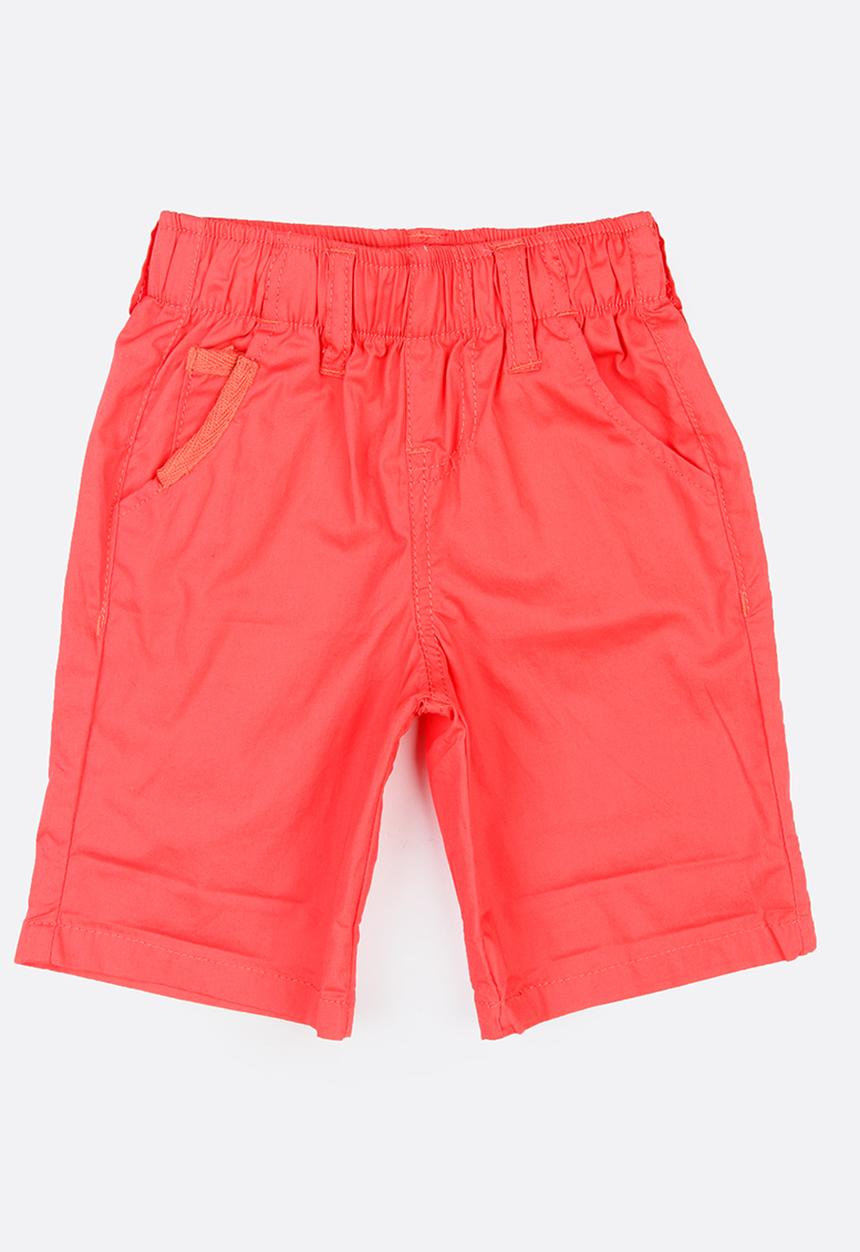 Twin Clothing - Plain Colour Shorts Coral