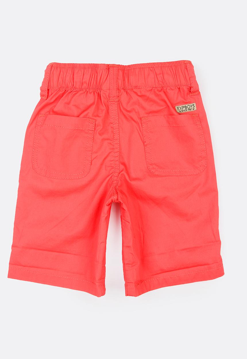 Twin Clothing - Plain Colour Shorts Coral