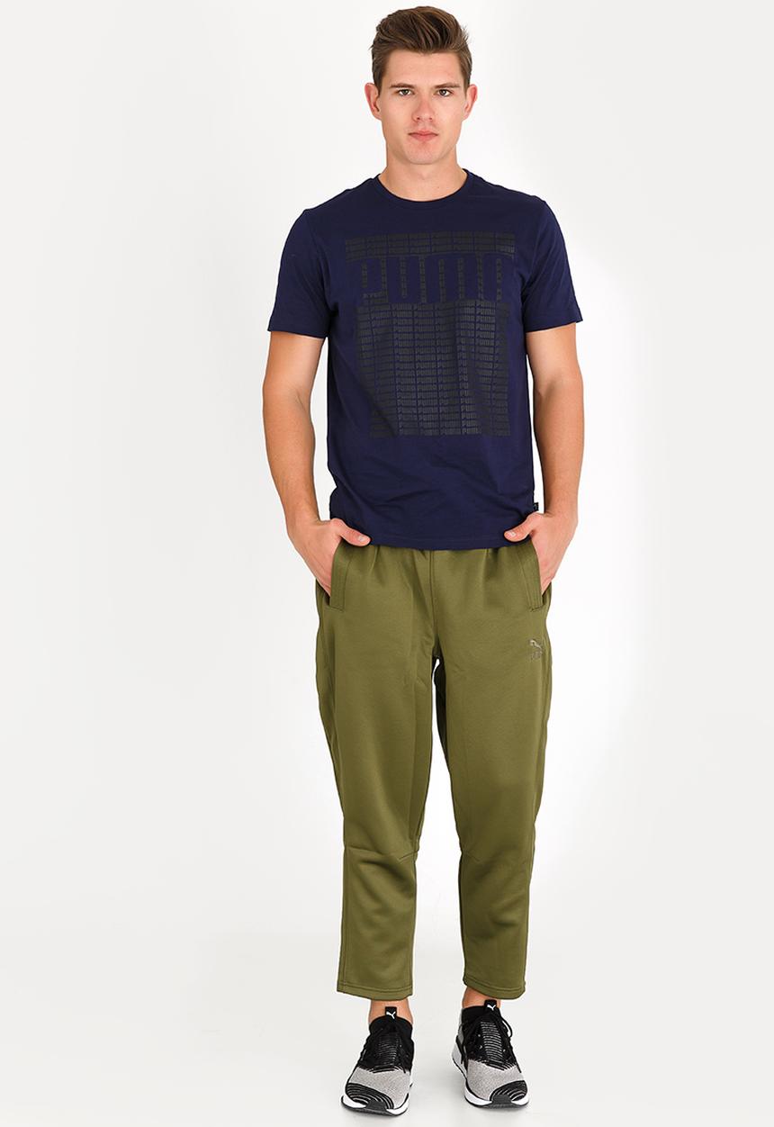 PUMA - Wording Tee Peacoat Navy