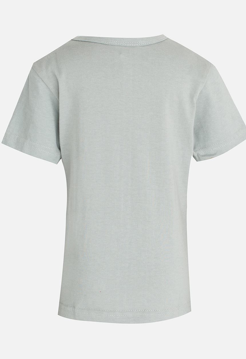 Twin Clothing - Short Sleeve Printed T-shirt Grey