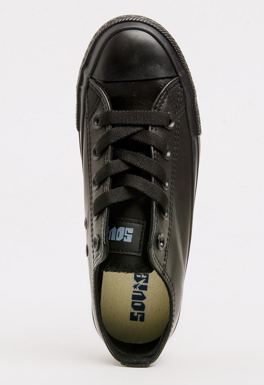 SOVIET - Viper Low Cut Sneaker PU Mono Black