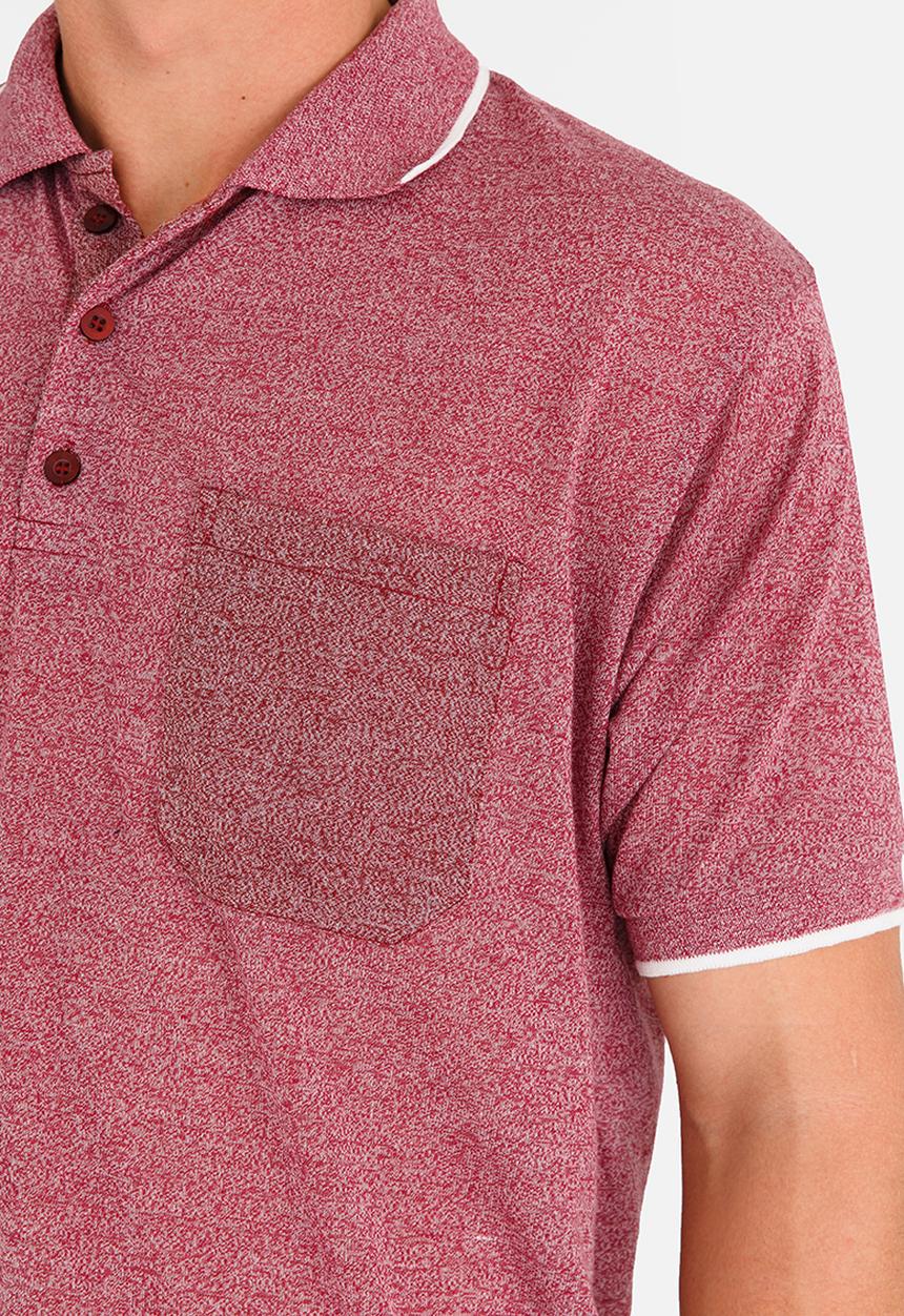 STYLE REPUBLIC - Golfer with Piping Detail Maroon