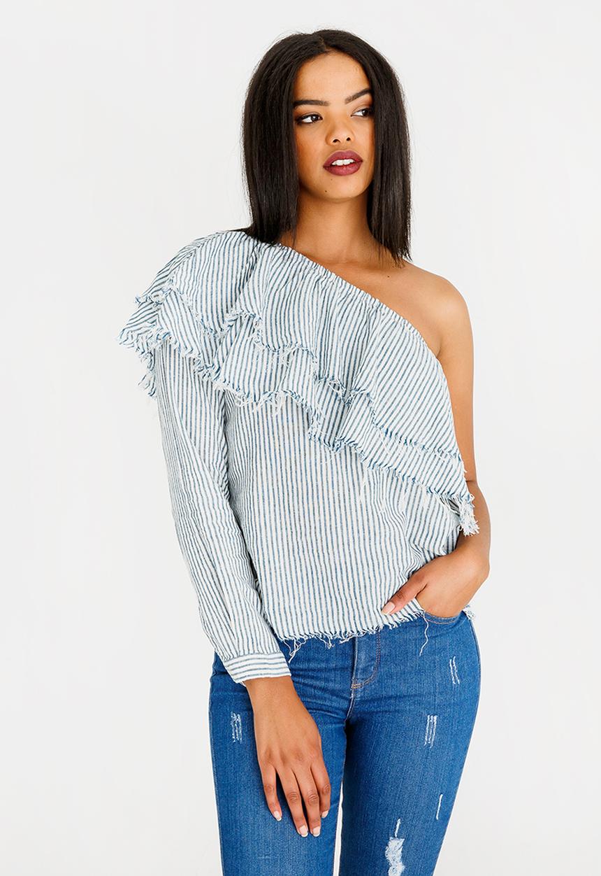 ONLY - Kylee One Shoulder Top Multi-colour