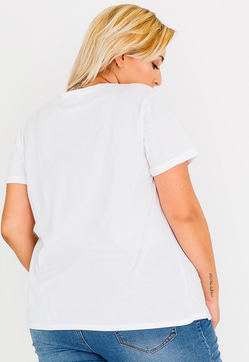 STYLE REPUBLIC PLUS - Women T-shirt White