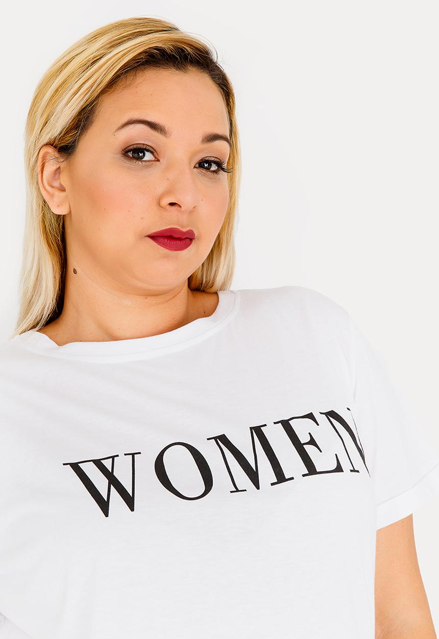 STYLE REPUBLIC PLUS - Women T-shirt White