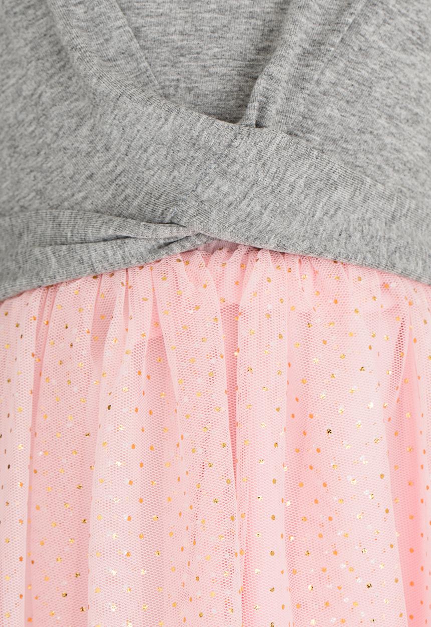 See-Saw - Combo T-shirt  Dress Pale Pink