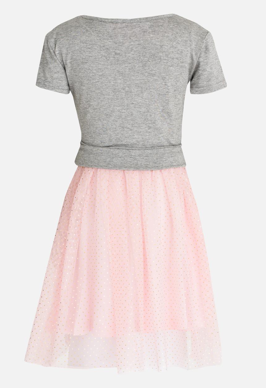 See-Saw - Combo T-shirt  Dress Pale Pink