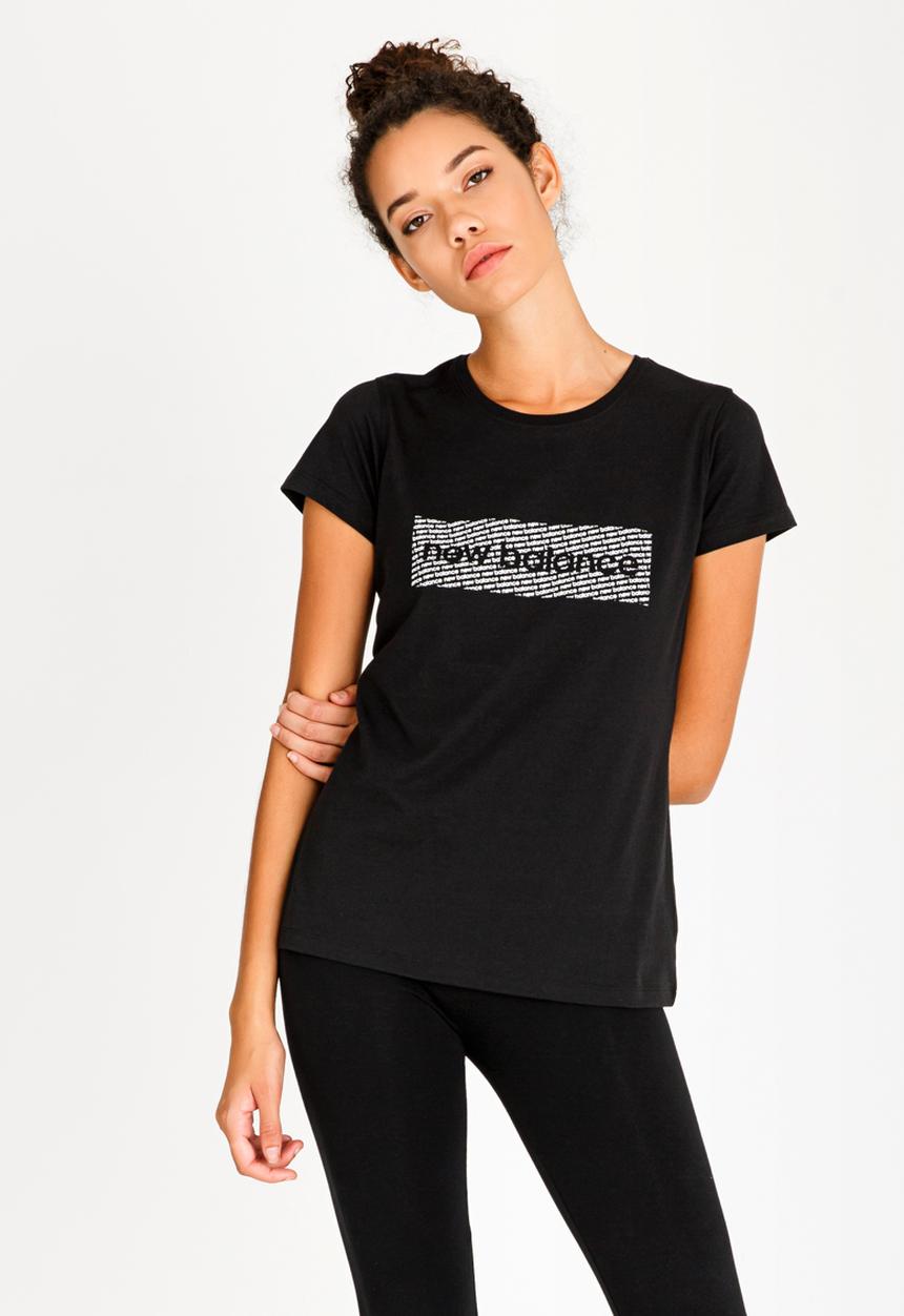 New Balance  - Blocked NB Tee Black