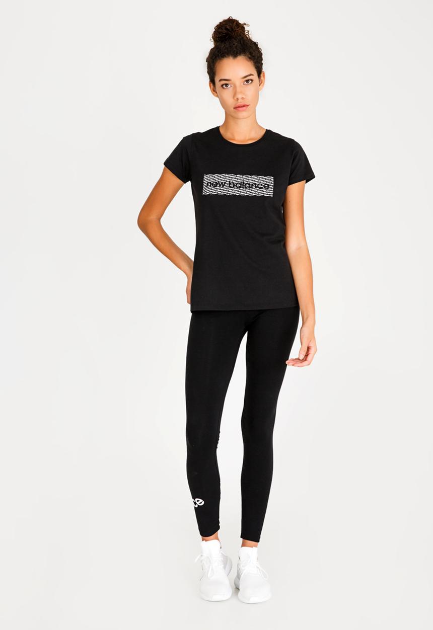 New Balance  - Blocked NB Tee Black