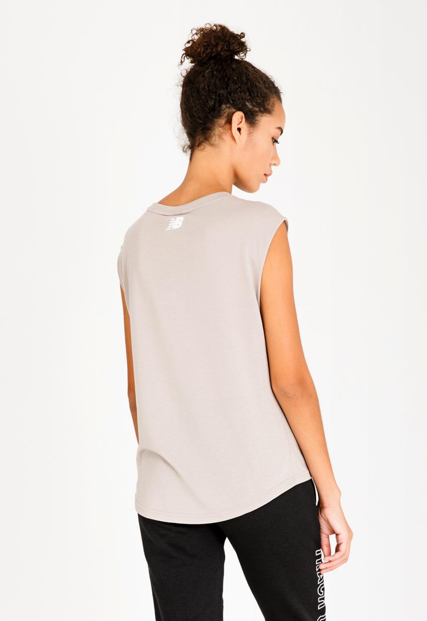 New Balance  - Sports Tank Top Beige