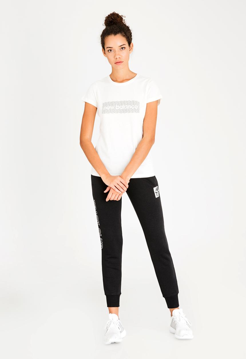 New Balance  - Blocked NB Tee Cream