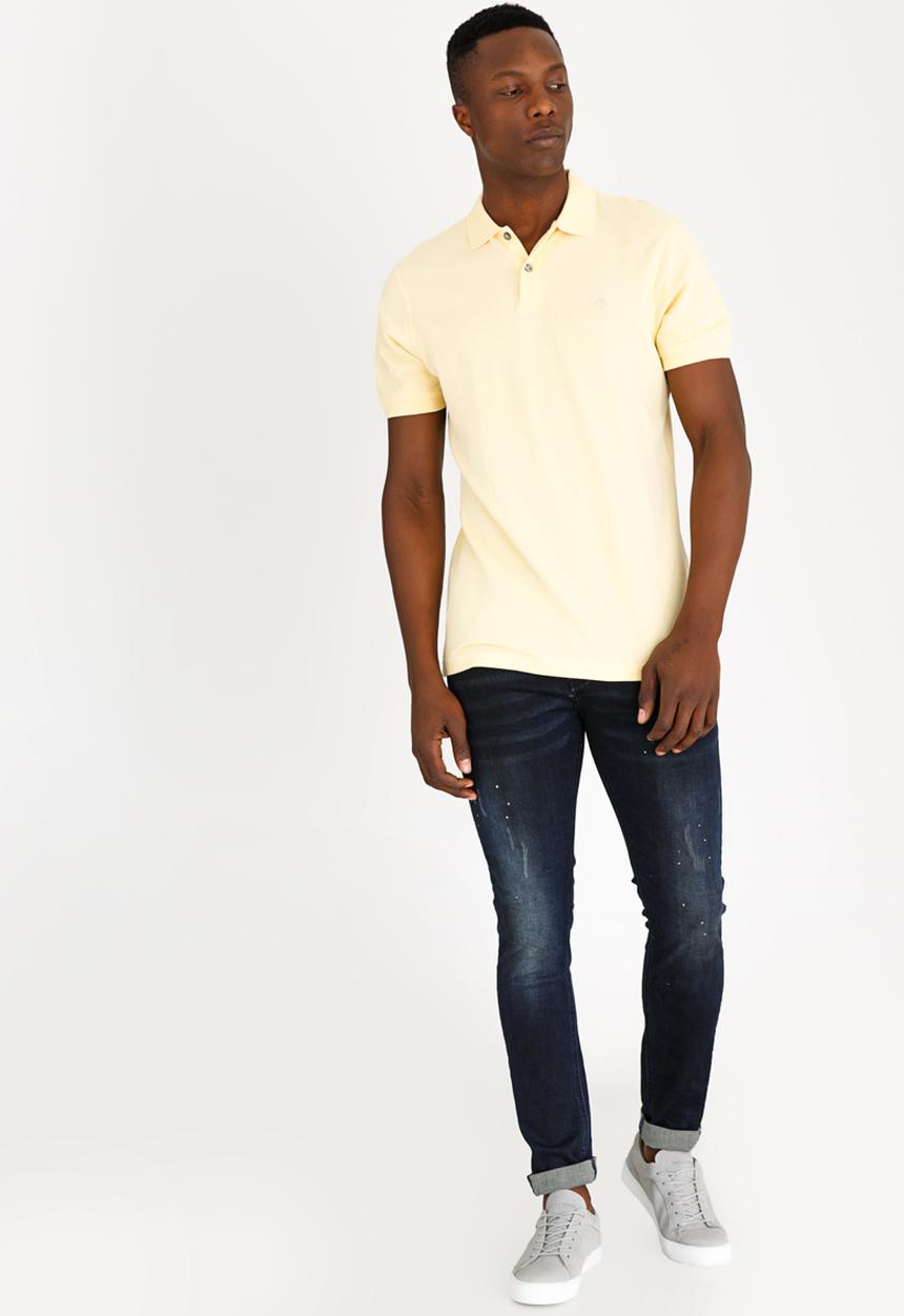 STYLE REPUBLIC - Piquet Golfer Yellow