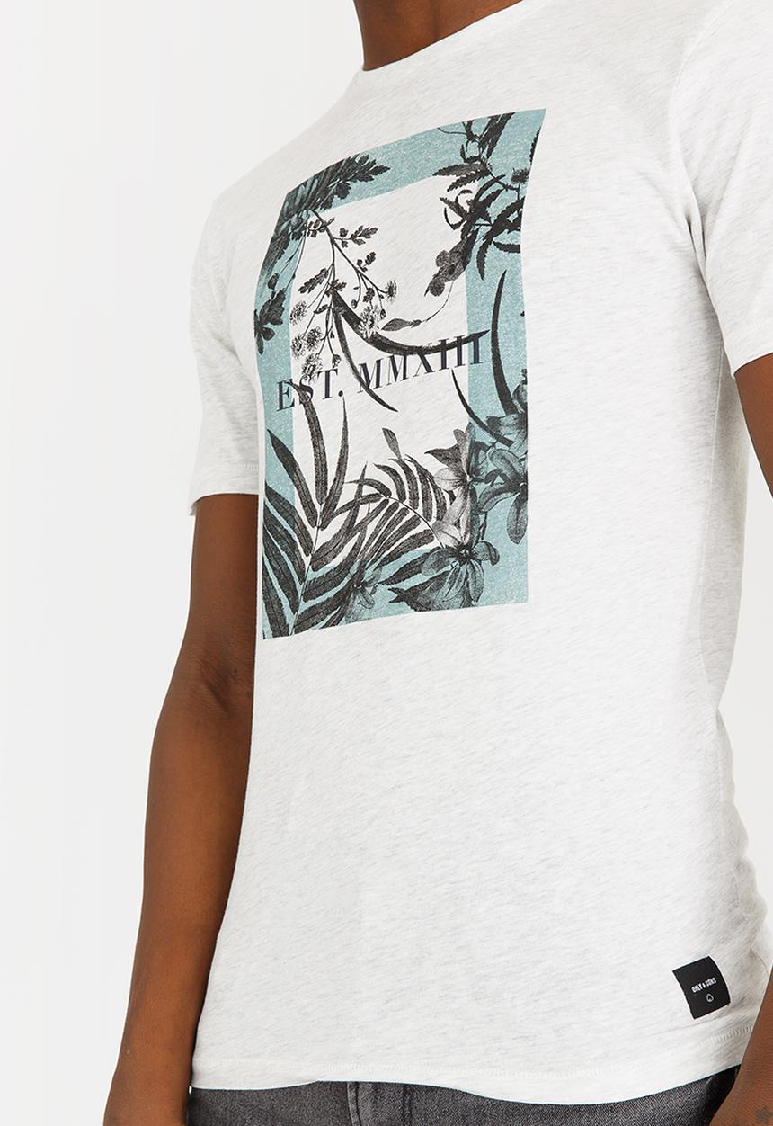 Only & Sons - Crew Neck Tee Pale Grey