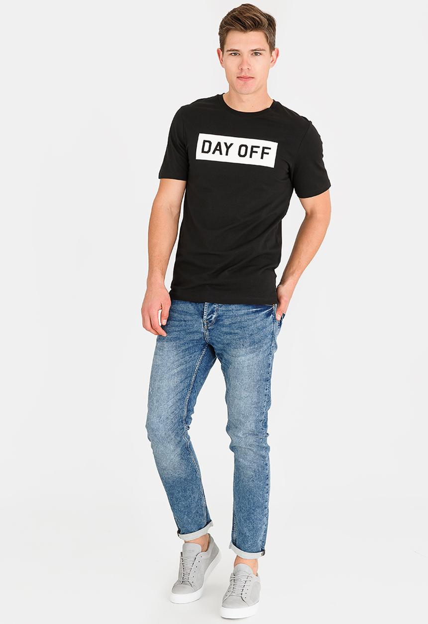 Jack & Jones - Crew neck tee - black