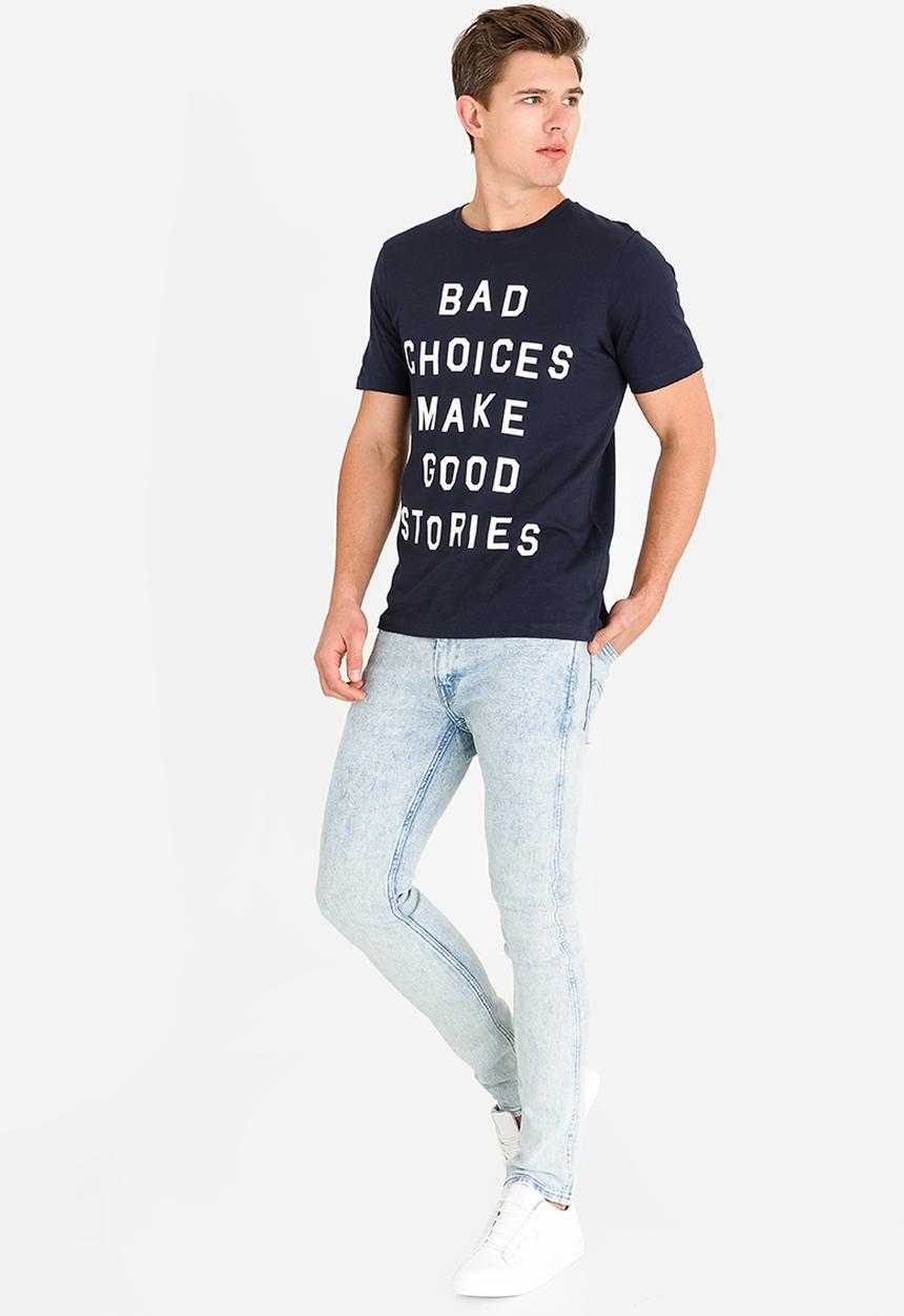 Jack & Jones - Crew neck tee - navy