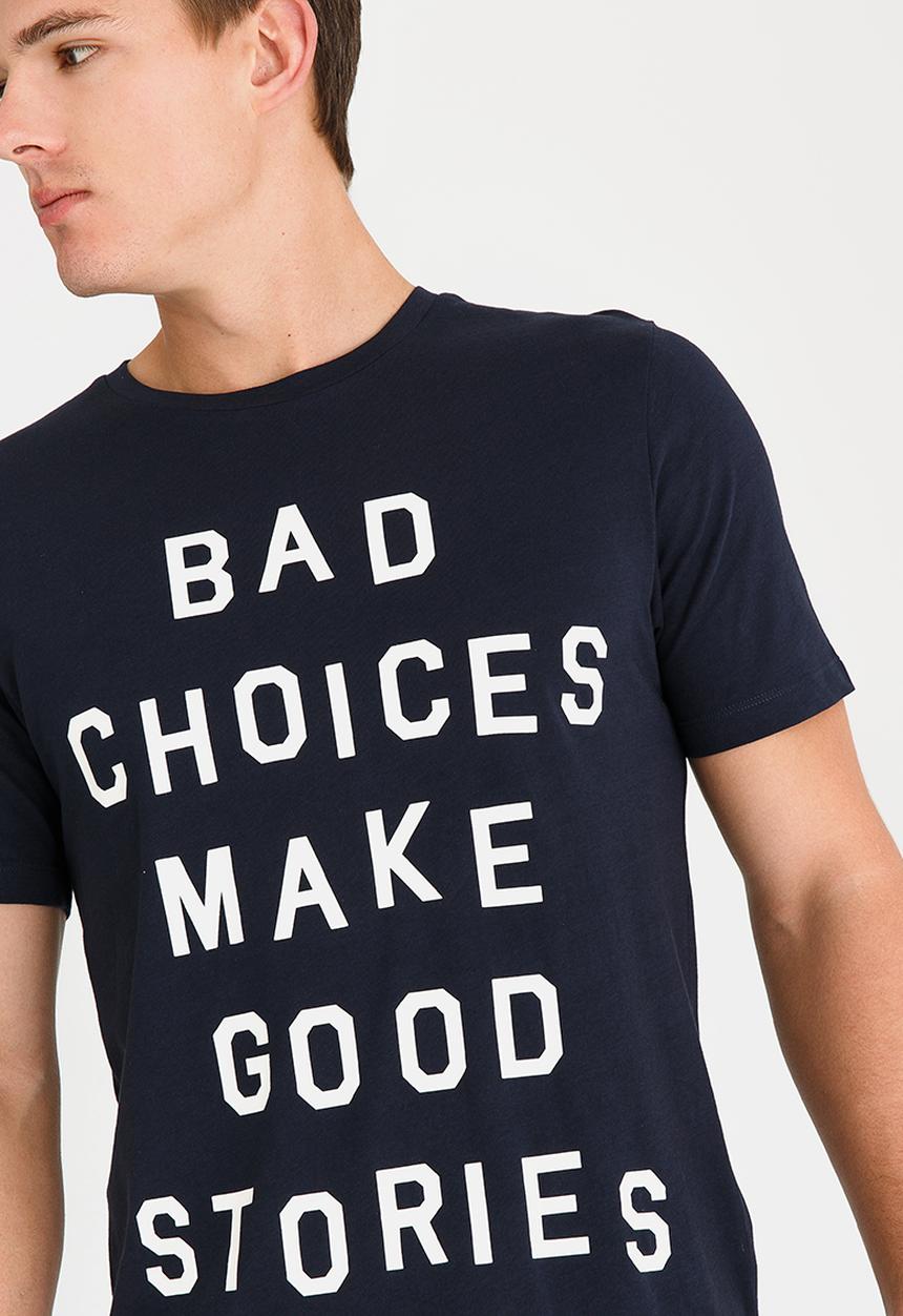 Jack & Jones - Crew neck tee - navy