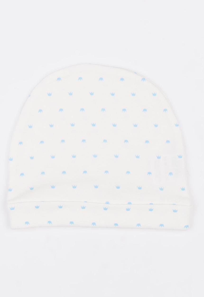 Baby Corner - Crown   Beanie Pale Blue