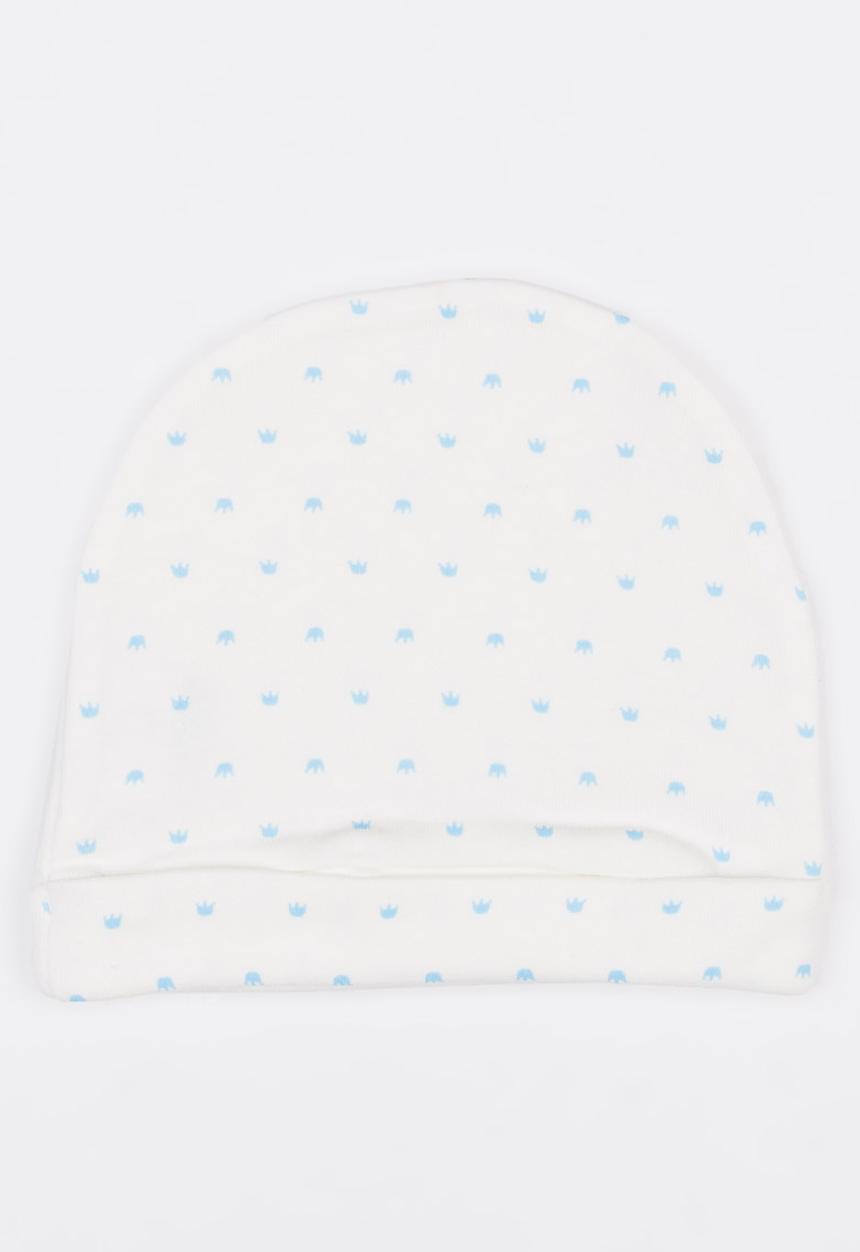 Baby Corner - Crown   Beanie Pale Blue