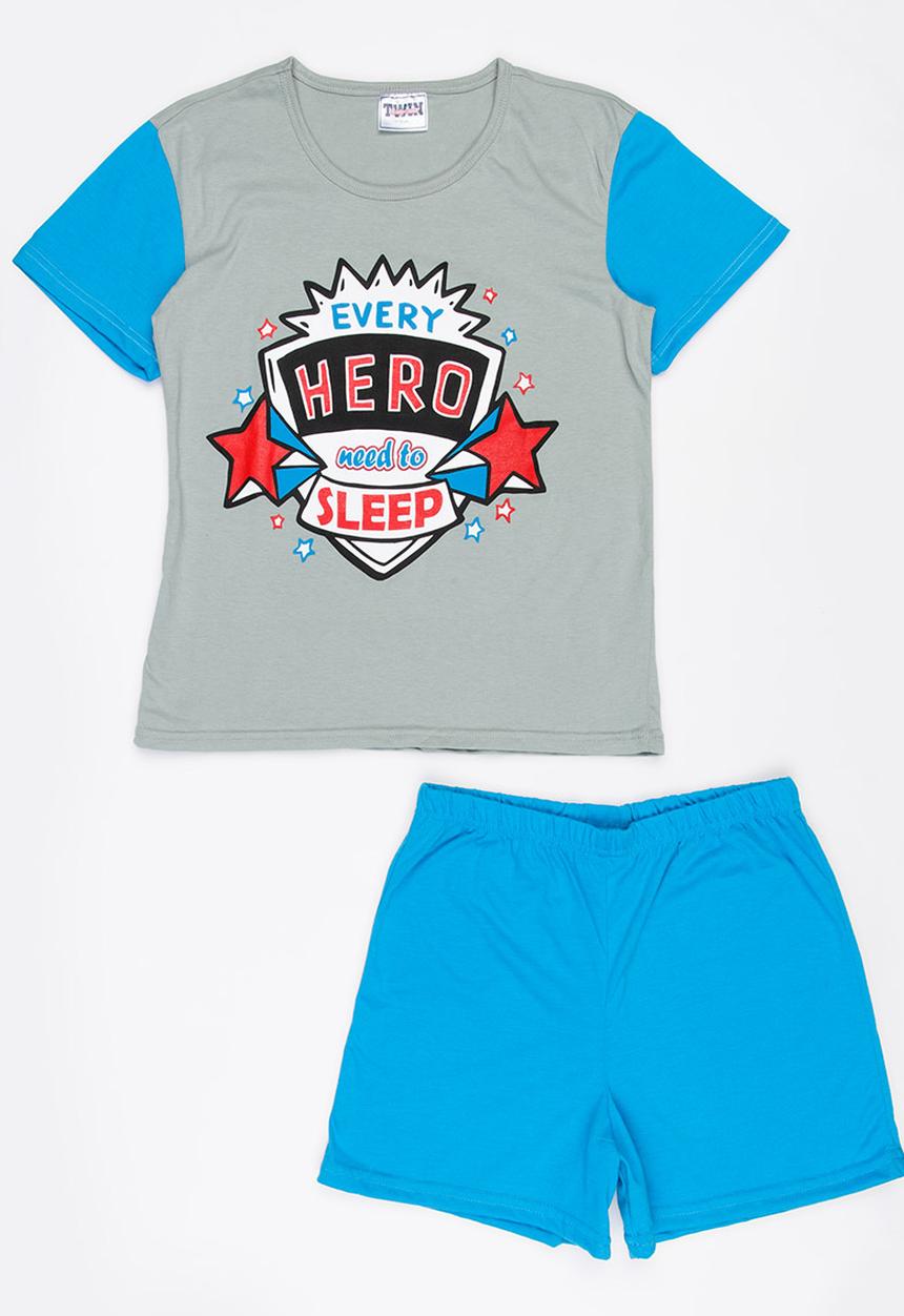 Twin Clothing - Hero Short Sleeve Sleepset Multi-colour