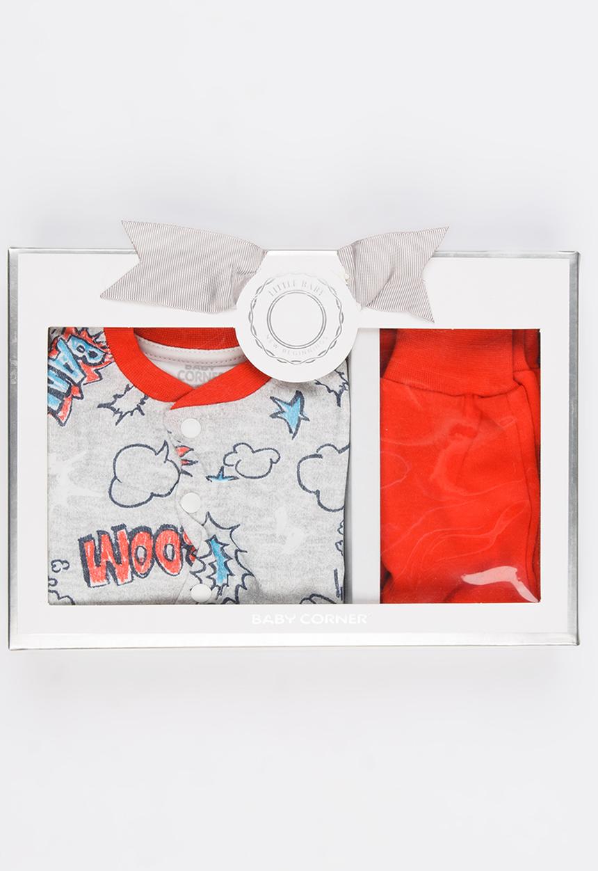 Baby Corner - Hero Boy 2 Pack Cardigan Set Multi-colour
