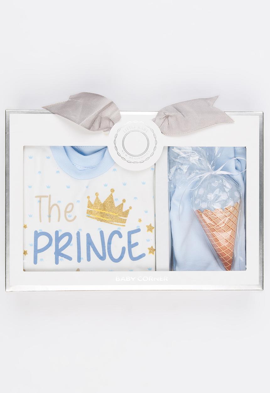 Baby Corner - Little Prince 3 Pack Pj  Set Pale Blue