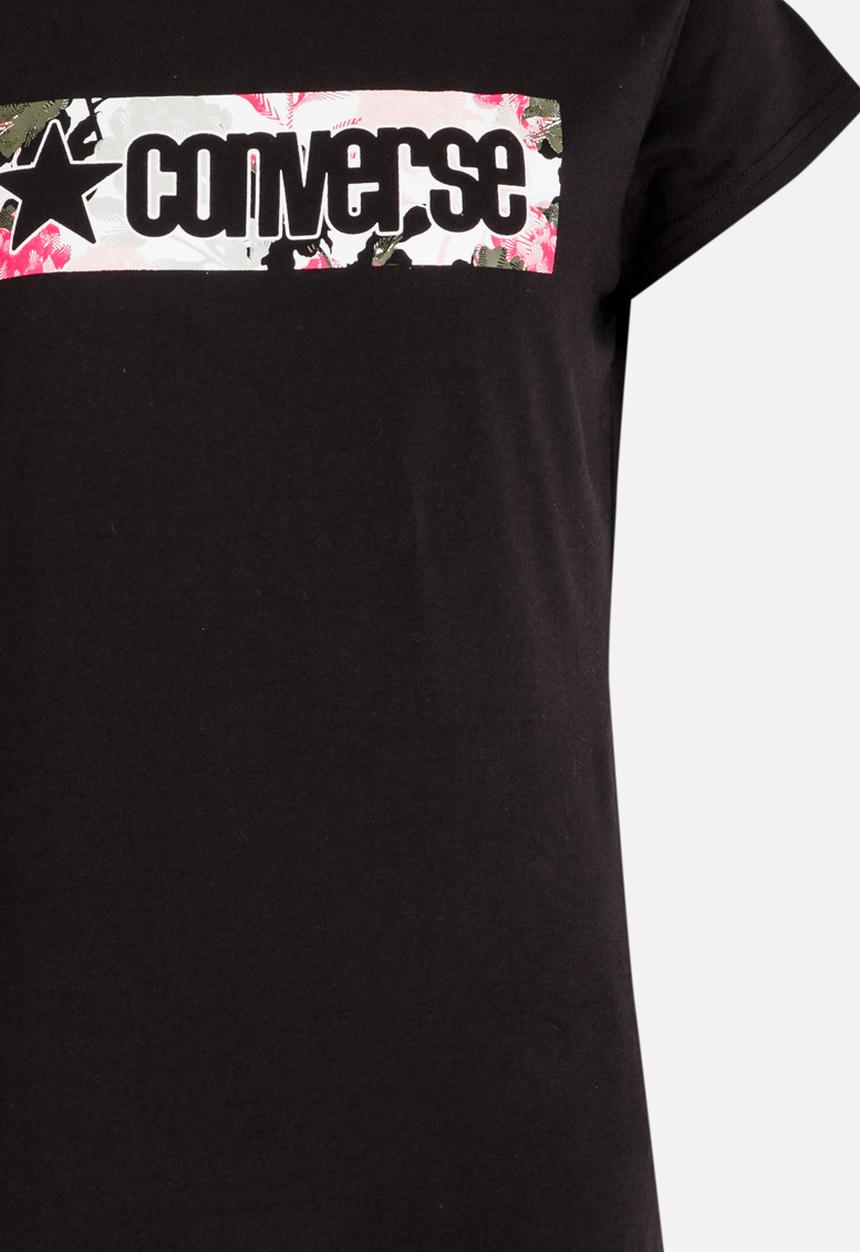 Converse - Converse Box Print Fill Tee Black