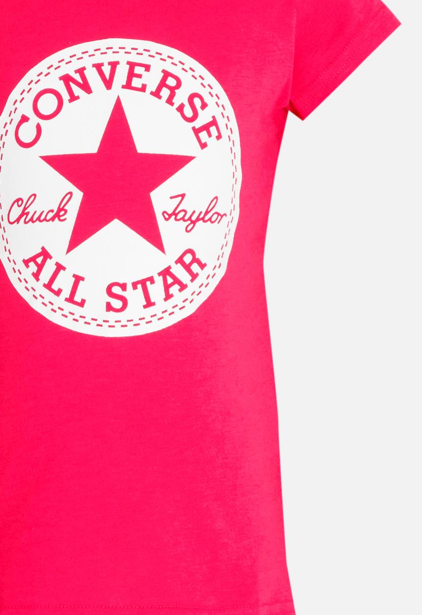 Converse - Converse Chuck Taylor Signature Tee Dark Pink