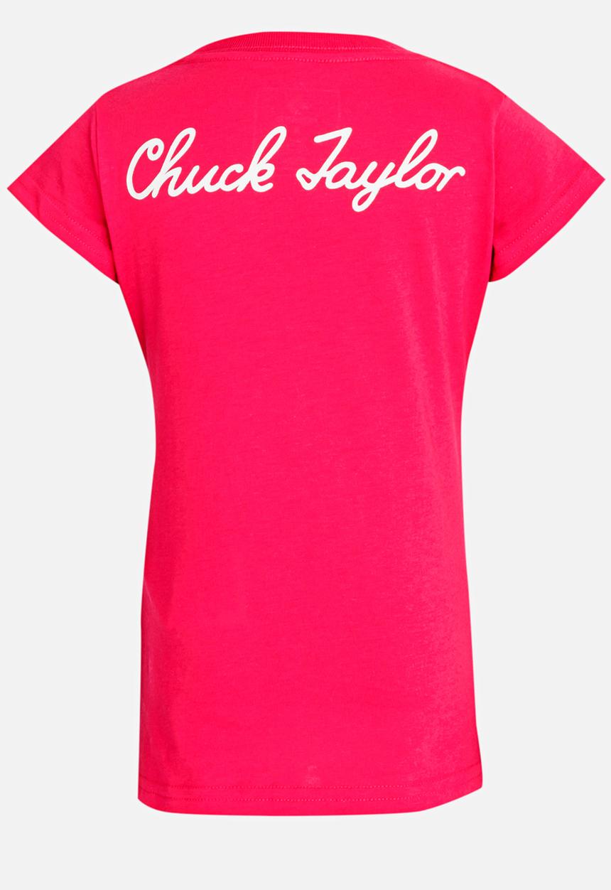 Converse - Converse Chuck Taylor Signature Tee Dark Pink