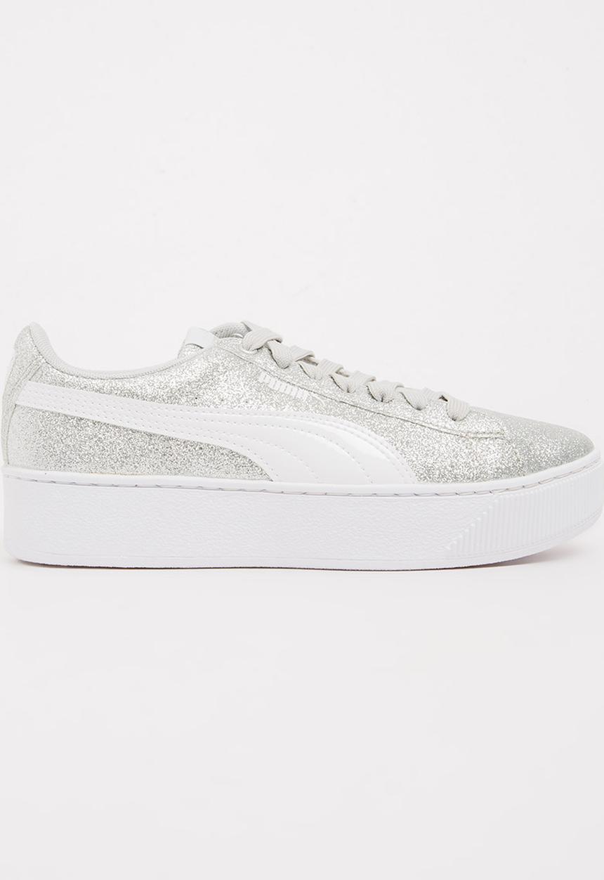 PUMA - Vikky Platform Glitz Sneaker Silver