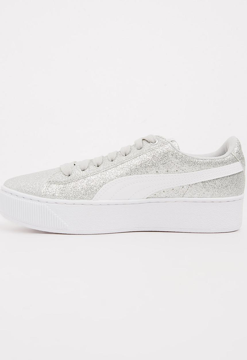 PUMA - Vikky Platform Glitz Sneaker Silver