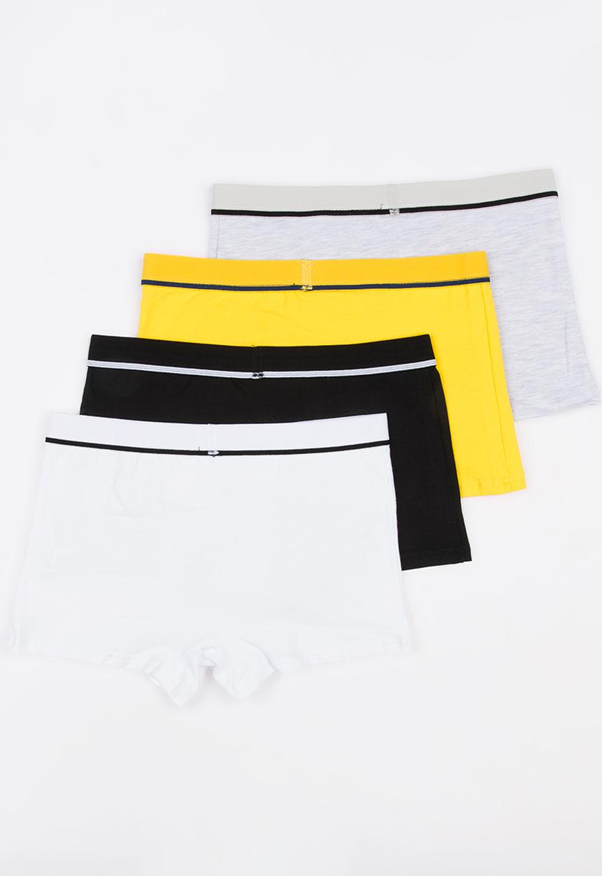 Pop Candy - 4 Pack Boxer Briefs Multi-colour