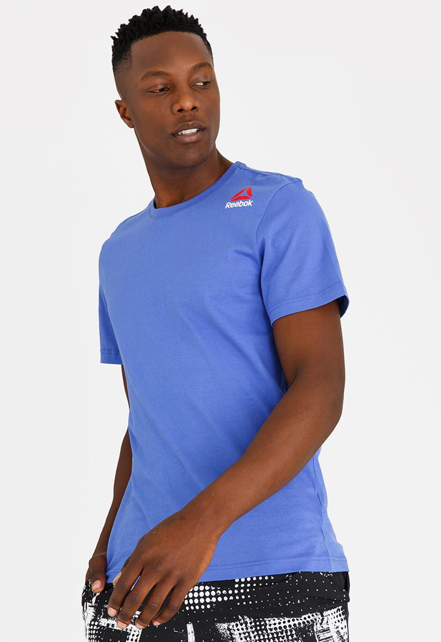 Reebok Classic - Stacked Logo CL Tee Pale Purple