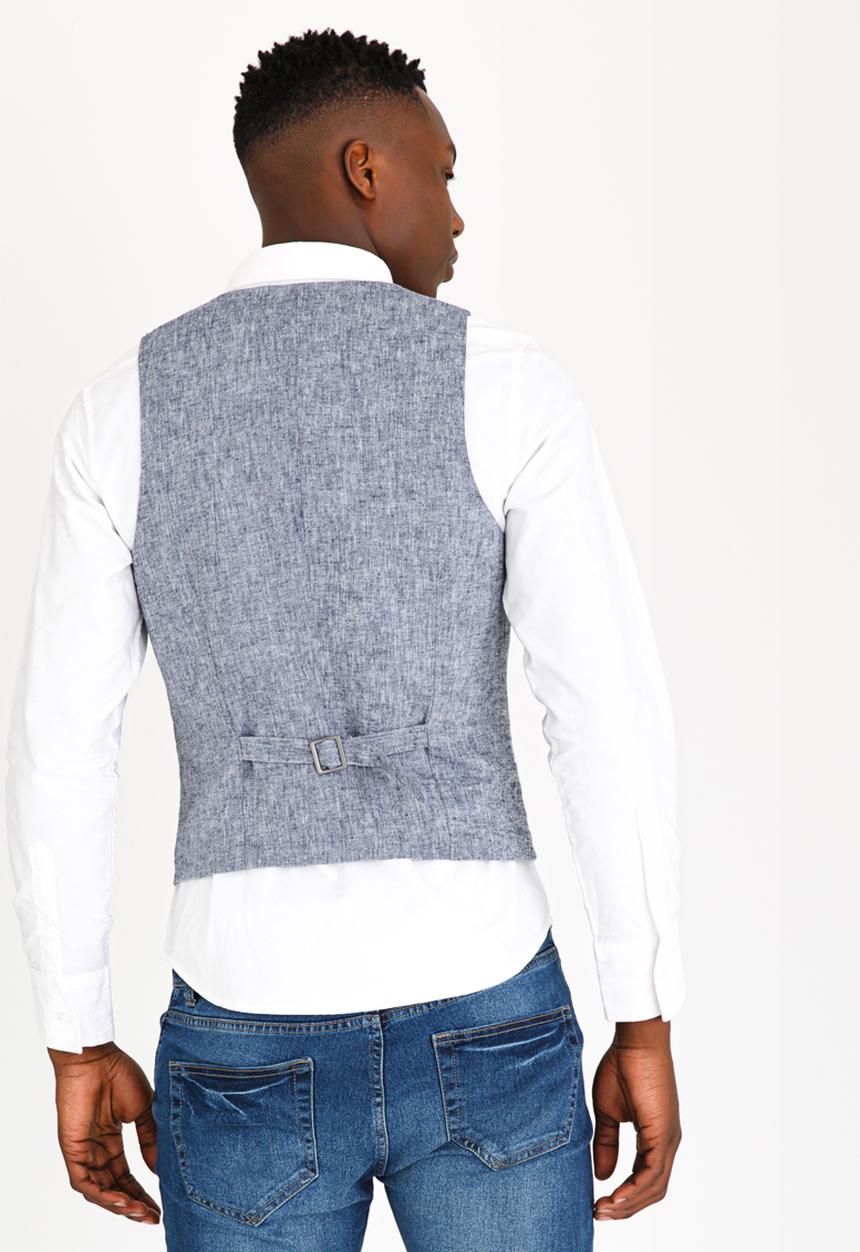 Only & Sons - Homer Waistcoat Blue