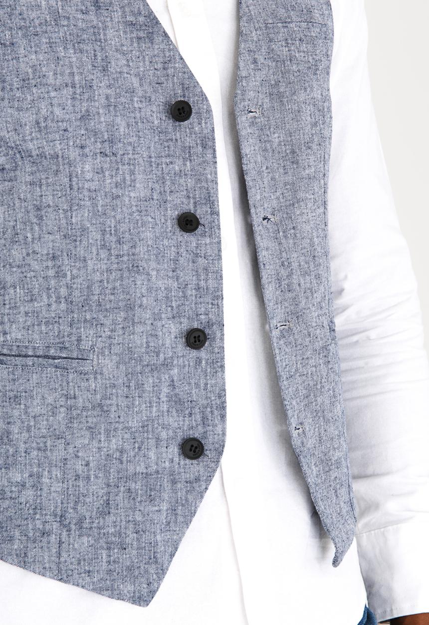Only & Sons - Homer Waistcoat Blue